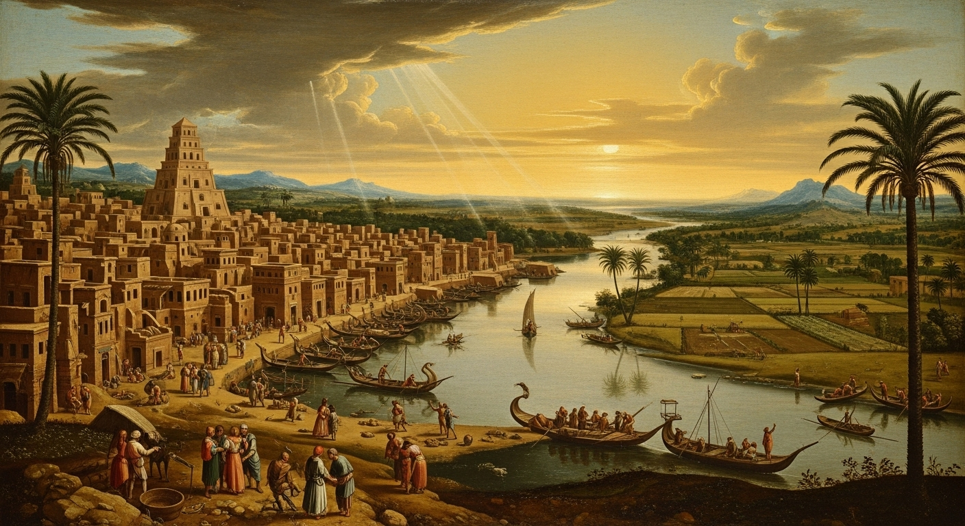 The Genesis of Eridu, Canto I: The Primal Waters and the Emergence of the Anunnaki